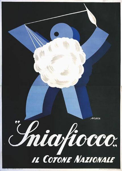 SNIAFIOCCO IL COTONE NAZIONALE  - Auction Vintage Posters - Digital Auctions