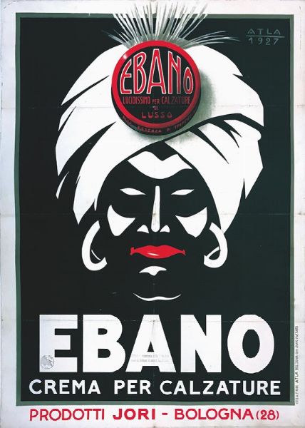 EBANO, LUCIDO PER CALZATURE  - Auction Vintage Posters - Digital Auctions