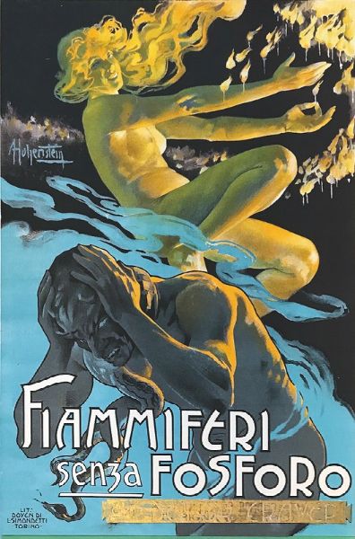 FIAMMIFERI SENZA FOSFORO DEL DOTTOR CRAVERI  - Auction Vintage Posters - Digital Auctions