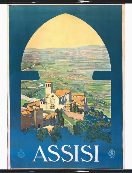 ASSISI  - Auction Vintage Posters - Digital Auctions