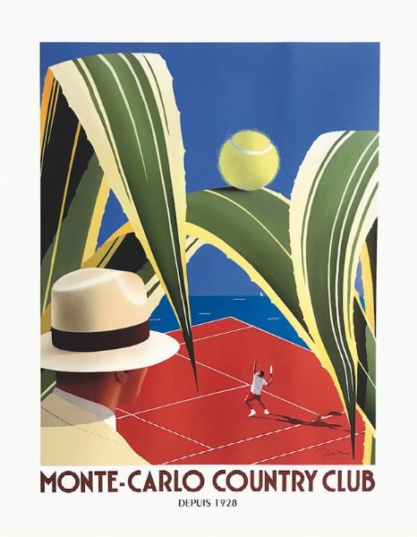 MONTE-CARLO COUNTRY CLUB DEPUIS 1928, 2003  - Auction Vintage Posters - Digital Auctions