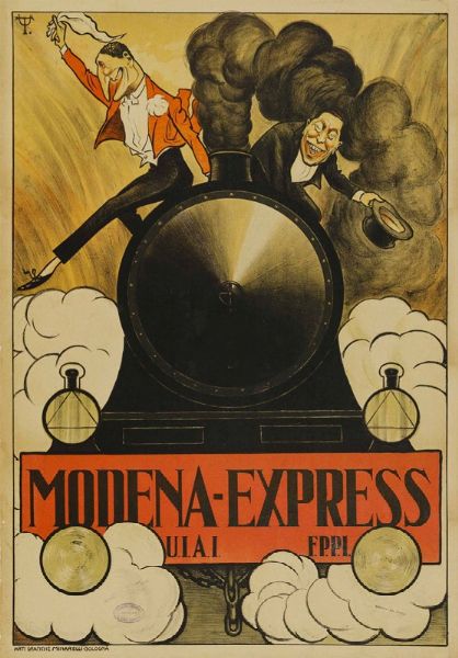 MODENA EXPRESS  - Auction Vintage Posters - Digital Auctions