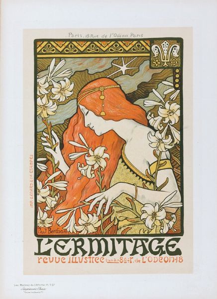 L HERMITAGE, REVUE ILLUSTREE / LA DANSEUSE  - Auction Vintage Posters - Digital Auctions