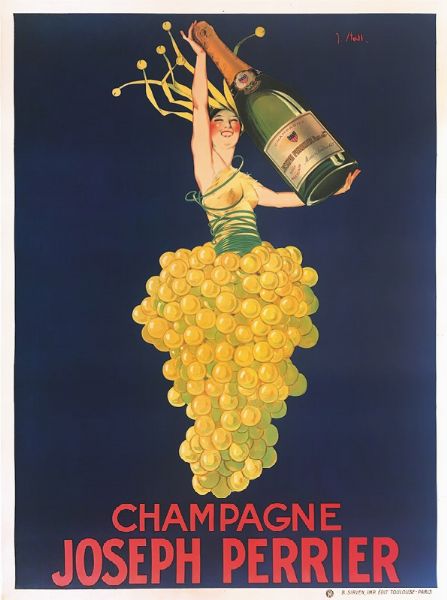 CHAMPAGNE JOSEPH PERRIER  - Auction Vintage Posters - Digital Auctions