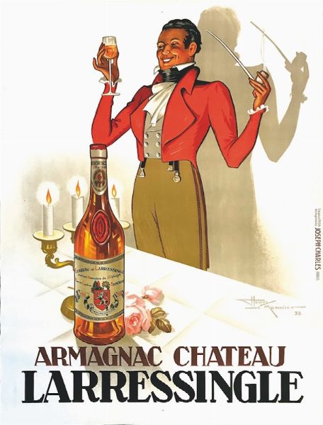 ARMAGNAC CHATEAU, LARRESSINGLE  - Auction Vintage Posters - Digital Auctions