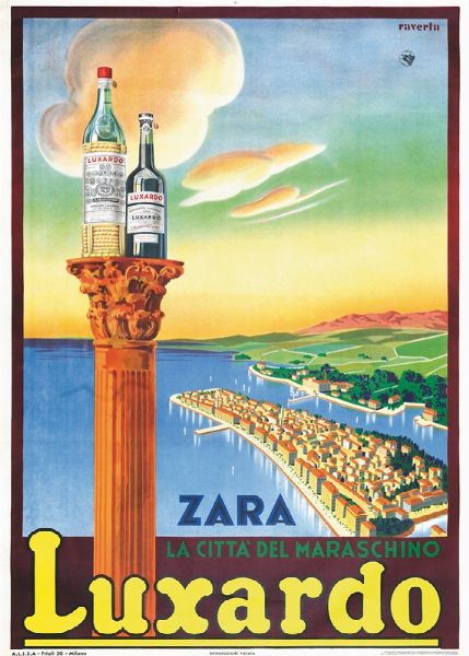MARASCHINO LUXARDO, ZARA  - Auction Vintage Posters - Digital Auctions