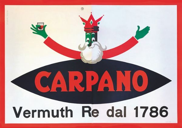 CARPANO, VERMUTH RE DAL 1786  - Auction Vintage Posters - Digital Auctions