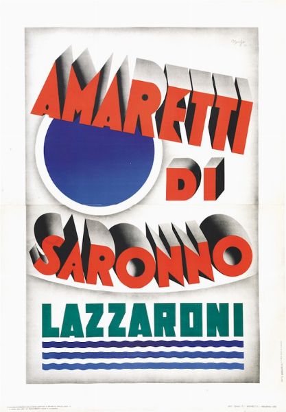 BISCOTTI DI SARONNO LAZZARONI  - Auction Vintage Posters - Digital Auctions