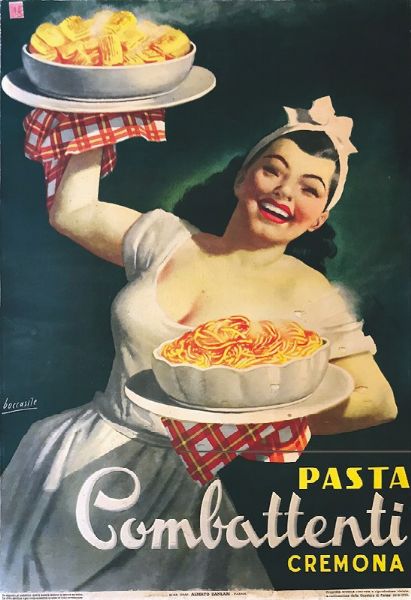 PASTA COMBATTENTI CREMONA  - Auction Vintage Posters - Digital Auctions