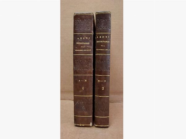 Dizionario universale ragionato della giurisprudenza mercantile  - Auction Old books - Digital Auctions