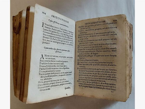 Institutiones grammaticae  - Auction Old books - Digital Auctions