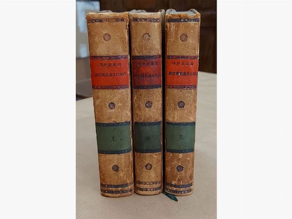 Opere burlesche  - Auction Old books - Digital Auctions