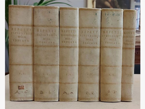 Dizionario geografico, fisico, storico della Toscana  - Auction Old books - Digital Auctions