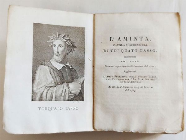 L'Aminta e L'amor fuggitivo / Il pastor fido  - Auction Old books - Digital Auctions