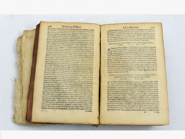 Storia di Giovanni Villani cittadino fiorentino  - Auction Old books - Digital Auctions