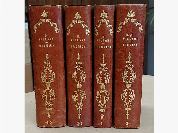Cronica di Giovanni [Matteo e Filippo] Villani  - Auction Old books - Digital Auctions