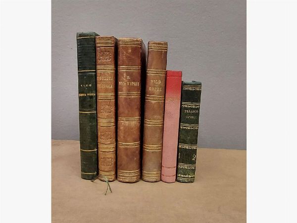 Lotto di libri di scrittori italiani  - Auction Old books - Digital Auctions