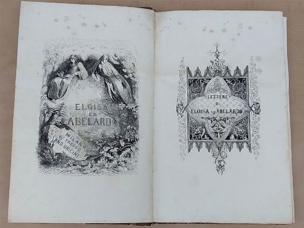 Lettere di Abelardo ed Eloisa  - Auction Old books - Digital Auctions