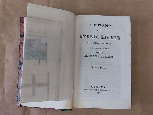 Compendio della Storia ligure  - Auction Old books - Digital Auctions