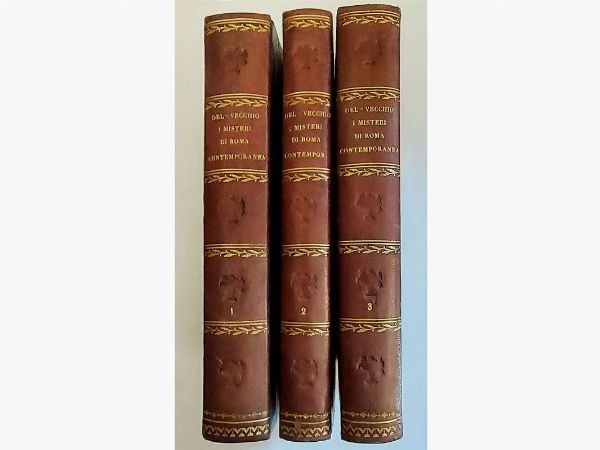 I misteri di Roma contemporanea  - Auction Old books - Digital Auctions