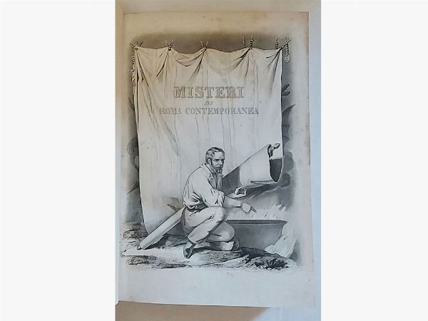 I misteri di Roma contemporanea  - Auction Old books - Digital Auctions