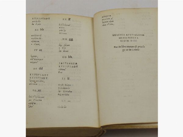 Euripidis. Tragoediae septendecim  - Asta Libri Antichi - Digital Auctions