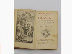 Oeuvres de J. Racine  - Auction Old books - Digital Auctions