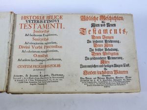 Historiae Biblicae Veteris et Novi Testamenti  - Auction Old books - Digital Auctions