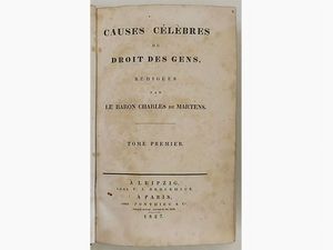 Causes clbres du droit des gens  - Auction Old books - Digital Auctions