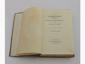 Il Compendio della Storia Romana di Flavio Eutropio  - Auction Old books - Digital Auctions