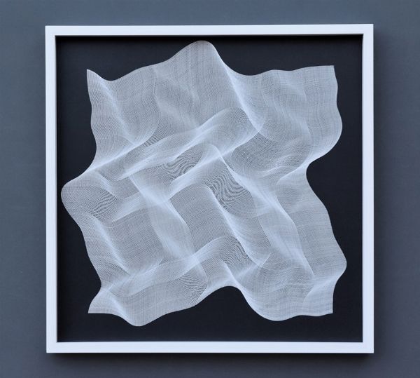 White fabric  - Auction 86 MODERN AND CONTEMPORARY ART SALE - Digital Auctions