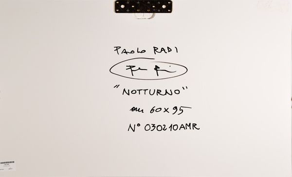 Notturno  - Auction 86 MODERN AND CONTEMPORARY ART SALE - Digital Auctions