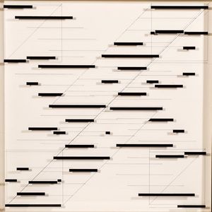 Gelmi Annamaria : Sequenza parallela A + diagonale  - Auction 86 MODERN AND CONTEMPORARY ART SALE - Digital Auctions
