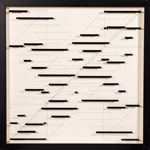 Gelmi Annamaria : Sequenza parallela A + diagonale  - Auction 86 MODERN AND CONTEMPORARY ART SALE - Digital Auctions
