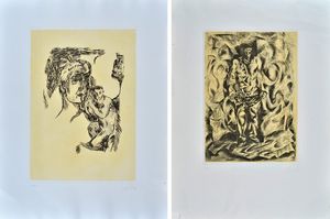 Due Litografie  - Asta Arte Moderna e Contemporanea, Grafica e Multipli - Digital Auctions