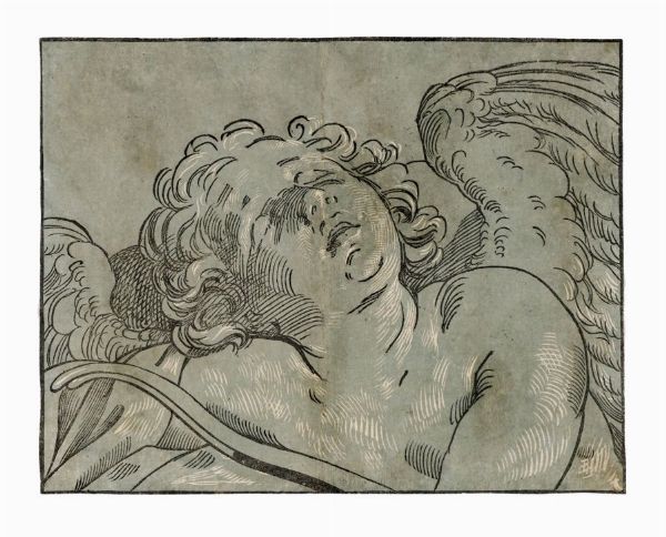 Cupido dormiente.  - Asta Grafica & Libri - Digital Auctions