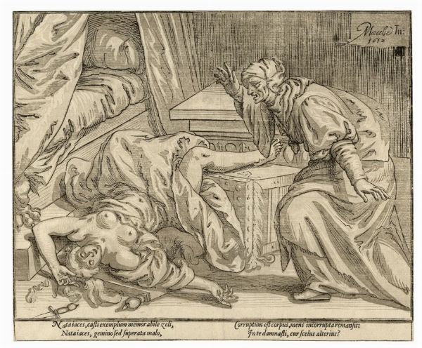 La morte di Lucrezia.  - Auction Graphics & Books - Digital Auctions