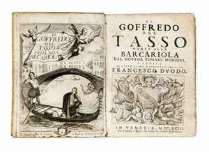 El Goffredo del Tasso canta' alla Barcariola.  - Auction Graphics & Books - Digital Auctions