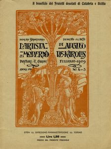 De Carolis Adolfo : L'artista moderno. Anno-VII, n. 4-5.  - Auction Graphics & Books - Digital Auctions