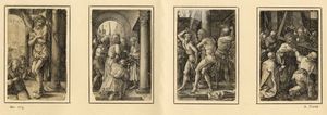 Albrecht Drer - Quattro tavole dalla Passione su rame.