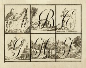 Tre alfabeti.  - Auction Graphics & Books - Digital Auctions