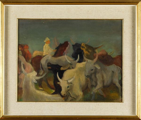 Buoi, 1947  - Auction Modern and Contemporary Art | Cambi Time - Digital Auctions