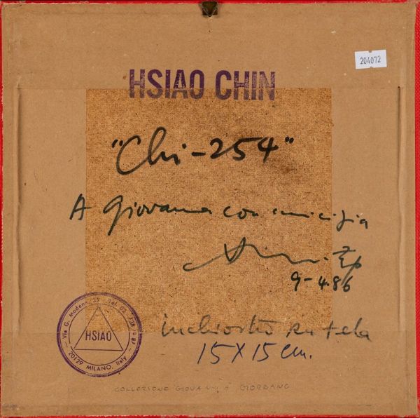 Hsiao Chin : Chi - 254  - Auction Modern and Contemporary Art | Cambi Time - Digital Auctions