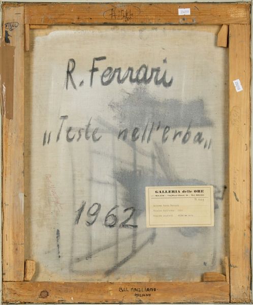 Teste nell'erba, 1962  - Auction Modern and Contemporary Art | Cambi Time - Digital Auctions