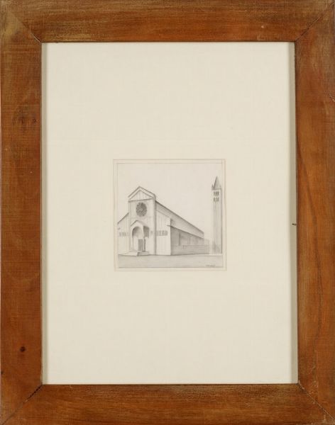 Chiesa, 1932  - Auction Modern and Contemporary Art | Cambi Time - Digital Auctions