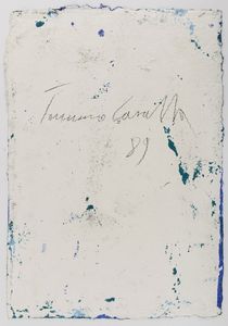 Cascella Tommaso : Senza titolo, 1989  - Auction Modern and Contemporary Art | Cambi Time - Digital Auctions