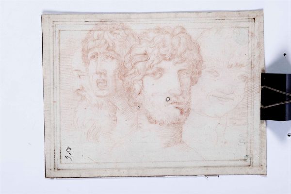 Studio anatomico e di figure  - Asta Dipinti Antichi | Cambi Time - Digital Auctions