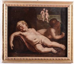 Putti ebbri  - Auction Old Masters | Cambi Time - Digital Auctions