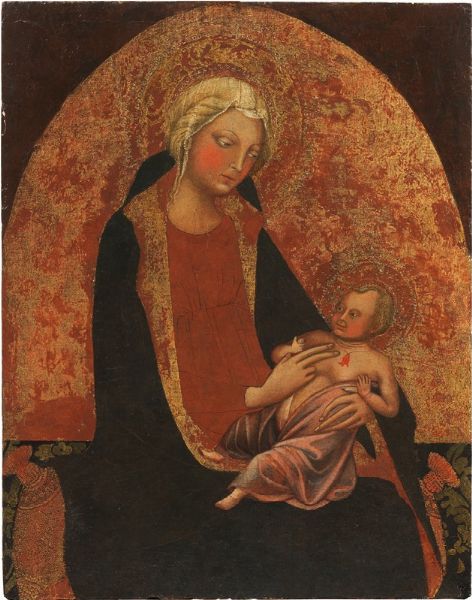 Madonna col Bambino (Madonna dell'Umilt)  - Auction Important Old Masters Paintings - Digital Auctions