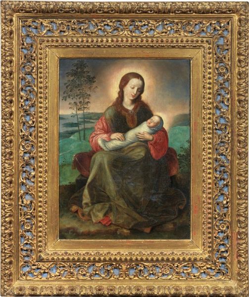 La Beata Vergine con il Bambino  - Auction Important Old Masters Paintings - Digital Auctions